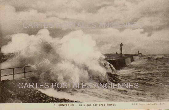 Cartes postales anciennes > CARTES POSTALES > carte postale ancienne > cartes-postales-ancienne.com Normandie Calvados Honfleur