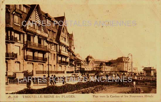 Cartes postales anciennes > CARTES POSTALES > carte postale ancienne > cartes-postales-ancienne.com Normandie Calvados Trouville Sur Mer