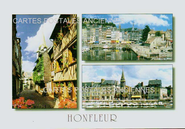 Cartes postales anciennes > CARTES POSTALES > carte postale ancienne > cartes-postales-ancienne.com Normandie Calvados Honfleur