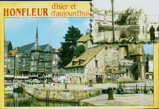 Cartes postales anciennes > CARTES POSTALES > carte postale ancienne > cartes-postales-ancienne.com Normandie Calvados Honfleur