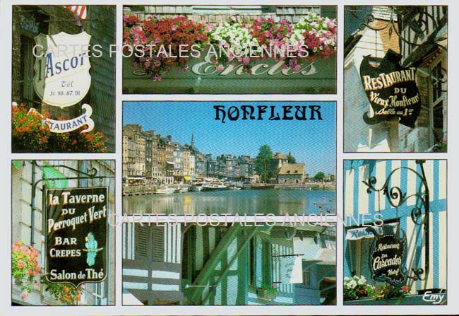 Cartes postales anciennes > CARTES POSTALES > carte postale ancienne > cartes-postales-ancienne.com Normandie Calvados Honfleur