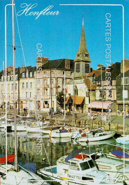 Cartes postales anciennes > CARTES POSTALES > carte postale ancienne > cartes-postales-ancienne.com Normandie Calvados Honfleur