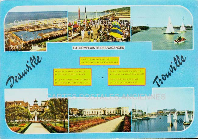 Cartes postales anciennes > CARTES POSTALES > carte postale ancienne > cartes-postales-ancienne.com Normandie Calvados Trouville Sur Mer