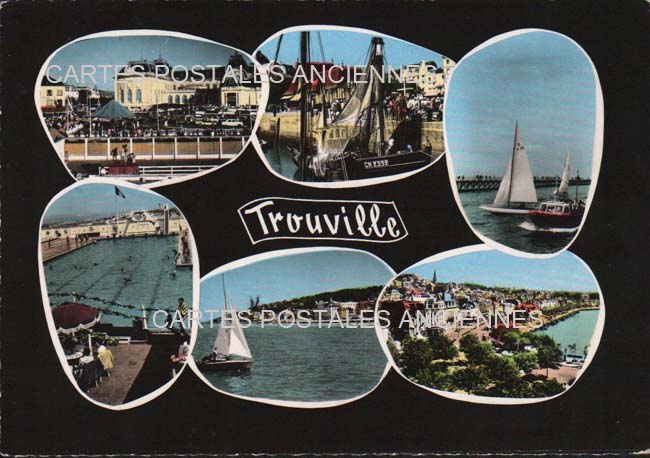 Cartes postales anciennes > CARTES POSTALES > carte postale ancienne > cartes-postales-ancienne.com Normandie Calvados Trouville Sur Mer