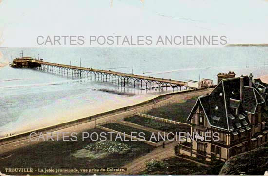 Cartes postales anciennes > CARTES POSTALES > carte postale ancienne > cartes-postales-ancienne.com Normandie Calvados Trouville Sur Mer