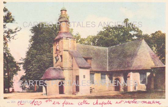 Cartes postales anciennes > CARTES POSTALES > carte postale ancienne > cartes-postales-ancienne.com Normandie Calvados Honfleur