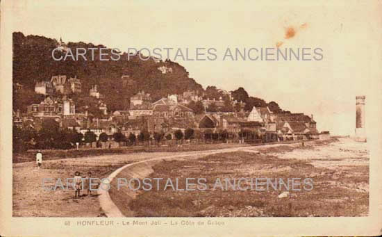 Cartes postales anciennes > CARTES POSTALES > carte postale ancienne > cartes-postales-ancienne.com Normandie Calvados Honfleur