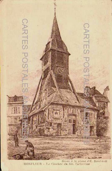 Cartes postales anciennes > CARTES POSTALES > carte postale ancienne > cartes-postales-ancienne.com Normandie Calvados Honfleur