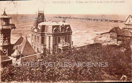 Cartes postales anciennes > CARTES POSTALES > carte postale ancienne > cartes-postales-ancienne.com Normandie Calvados Trouville Sur Mer