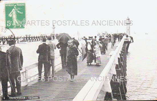 Cartes postales anciennes > CARTES POSTALES > carte postale ancienne > cartes-postales-ancienne.com Normandie Calvados Trouville Sur Mer