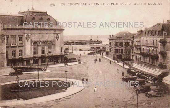 Cartes postales anciennes > CARTES POSTALES > carte postale ancienne > cartes-postales-ancienne.com Calvados 14 Trouville Sur Mer