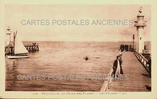 Cartes postales anciennes > CARTES POSTALES > carte postale ancienne > cartes-postales-ancienne.com Calvados 14 Trouville Sur Mer