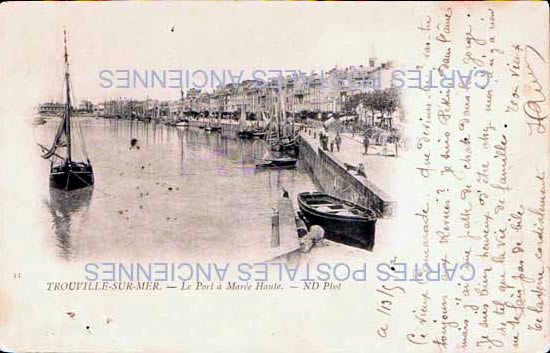 Cartes postales anciennes > CARTES POSTALES > carte postale ancienne > cartes-postales-ancienne.com Calvados 14 Trouville Sur Mer