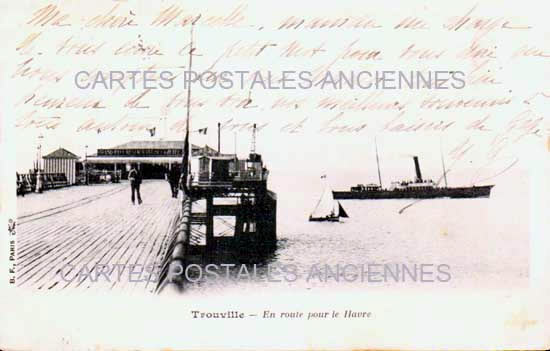 Cartes postales anciennes > CARTES POSTALES > carte postale ancienne > cartes-postales-ancienne.com Calvados 14 Trouville Sur Mer