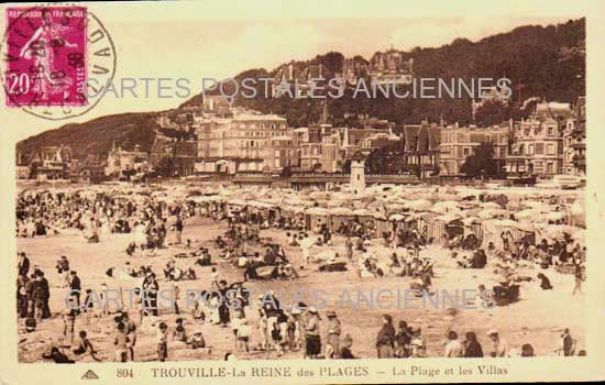 Cartes postales anciennes > CARTES POSTALES > carte postale ancienne > cartes-postales-ancienne.com Normandie Calvados Trouville Sur Mer