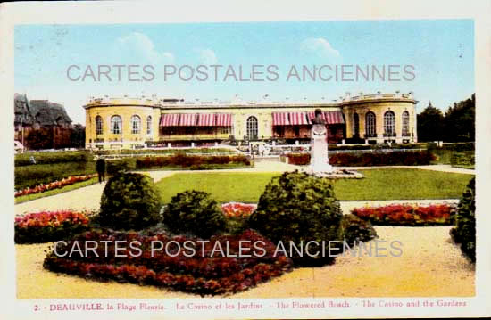 Cartes postales anciennes > CARTES POSTALES > carte postale ancienne > cartes-postales-ancienne.com Normandie Calvados Deauville