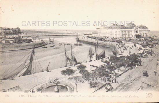 Cartes postales anciennes > CARTES POSTALES > carte postale ancienne > cartes-postales-ancienne.com Normandie Calvados Trouville Sur Mer