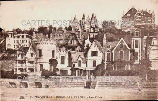 Cartes postales anciennes > CARTES POSTALES > carte postale ancienne > cartes-postales-ancienne.com Normandie Calvados Trouville Sur Mer