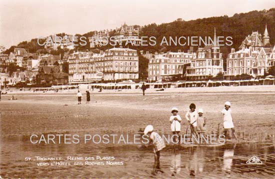 Cartes postales anciennes > CARTES POSTALES > carte postale ancienne > cartes-postales-ancienne.com Normandie Calvados Trouville Sur Mer