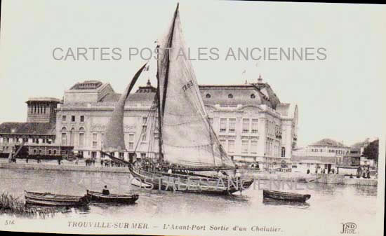 Cartes postales anciennes > CARTES POSTALES > carte postale ancienne > cartes-postales-ancienne.com Normandie Calvados Trouville Sur Mer