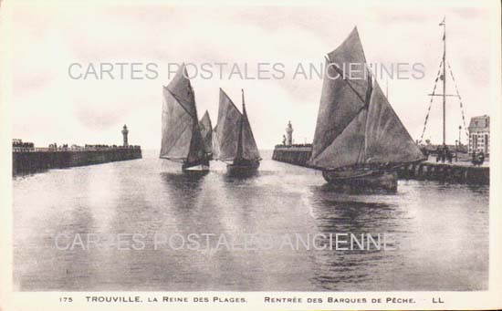 Cartes postales anciennes > CARTES POSTALES > carte postale ancienne > cartes-postales-ancienne.com Normandie Calvados Trouville Sur Mer