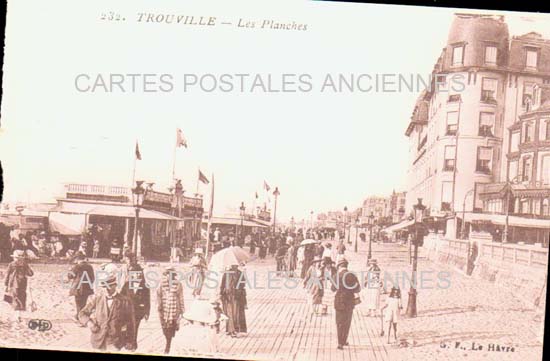 Cartes postales anciennes > CARTES POSTALES > carte postale ancienne > cartes-postales-ancienne.com Normandie Calvados Trouville Sur Mer