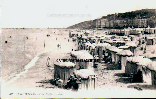 Cartes postales anciennes > CARTES POSTALES > carte postale ancienne > cartes-postales-ancienne.com Normandie Calvados Trouville Sur Mer