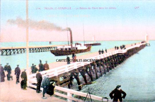 Cartes postales anciennes > CARTES POSTALES > carte postale ancienne > cartes-postales-ancienne.com Normandie Calvados Trouville Sur Mer