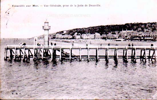 Cartes postales anciennes > CARTES POSTALES > carte postale ancienne > cartes-postales-ancienne.com Normandie Calvados Trouville Sur Mer