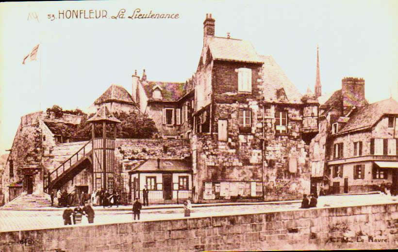 Cartes postales anciennes > CARTES POSTALES > carte postale ancienne > cartes-postales-ancienne.com Normandie Calvados Honfleur