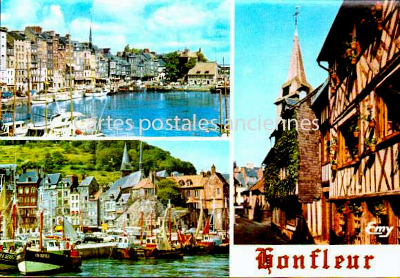 Cartes postales anciennes > CARTES POSTALES > carte postale ancienne > cartes-postales-ancienne.com  Honfleur