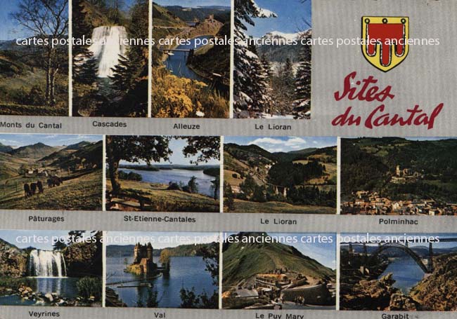 Cartes postales anciennes > CARTES POSTALES > carte postale ancienne > cartes-postales-ancienne.com Auvergne rhone alpes Cantal