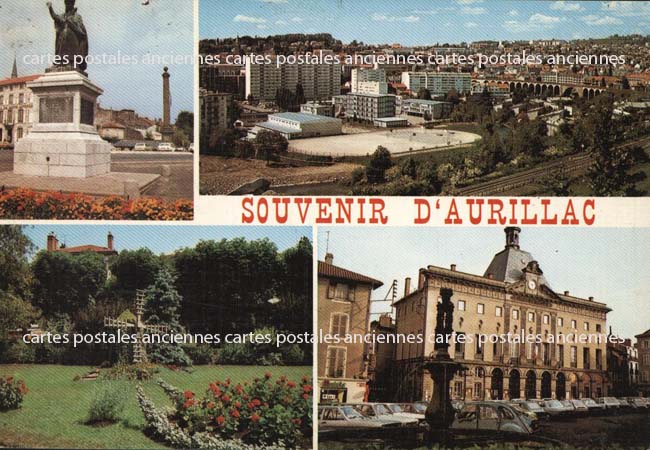 Cartes postales anciennes > CARTES POSTALES > carte postale ancienne > cartes-postales-ancienne.com Auvergne rhone alpes Cantal Aurillac