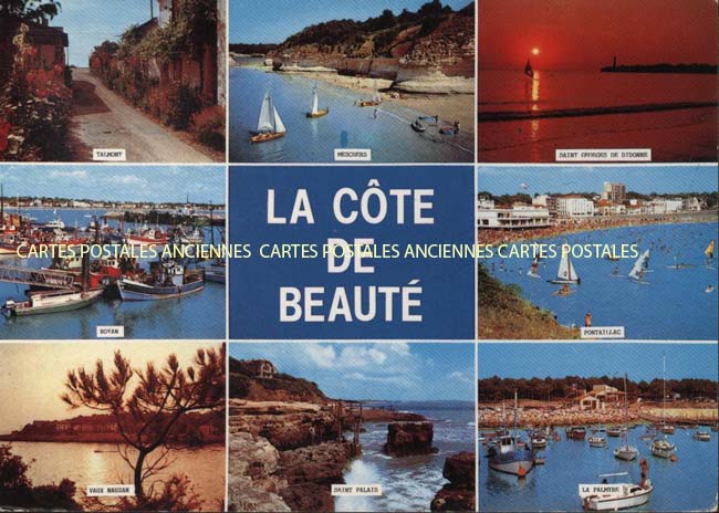 Cartes postales anciennes > CARTES POSTALES > carte postale ancienne > cartes-postales-ancienne.com Nouvelle aquitaine Saint Palais Sur Mer