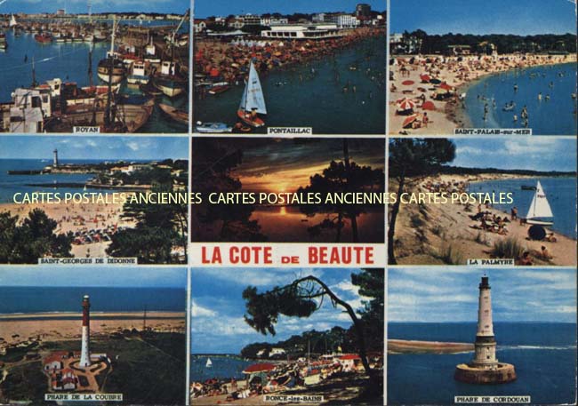 Cartes postales anciennes > CARTES POSTALES > carte postale ancienne > cartes-postales-ancienne.com Nouvelle aquitaine Saint Palais Sur Mer