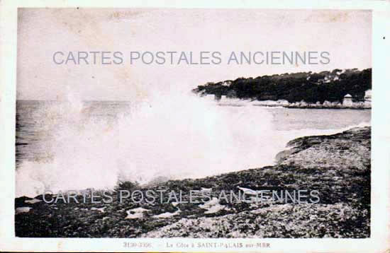 Cartes postales anciennes > CARTES POSTALES > carte postale ancienne > cartes-postales-ancienne.com Nouvelle aquitaine Saint Palais Sur Mer