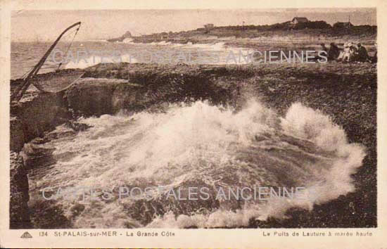 Cartes postales anciennes > CARTES POSTALES > carte postale ancienne > cartes-postales-ancienne.com Nouvelle aquitaine Saint Palais Sur Mer