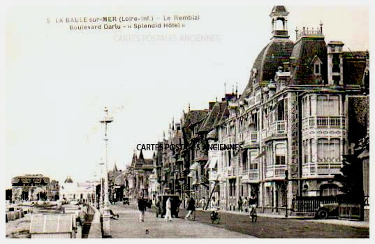 Cartes postales anciennes > CARTES POSTALES > carte postale ancienne > cartes-postales-ancienne.com Pays de la loire Loire atlantique La Baule Escoublac