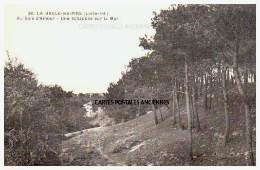 Cartes postales anciennes > CARTES POSTALES > carte postale ancienne > cartes-postales-ancienne.com Pays de la loire Loire atlantique La Baule Escoublac