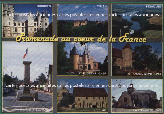 Cartes postales anciennes > CARTES POSTALES > carte postale ancienne > cartes-postales-ancienne.com Centre val de loire  Cher Bourges