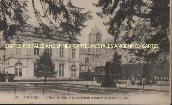 Cartes postales anciennes > CARTES POSTALES > carte postale ancienne > cartes-postales-ancienne.com Centre val de loire  Cher Bourges