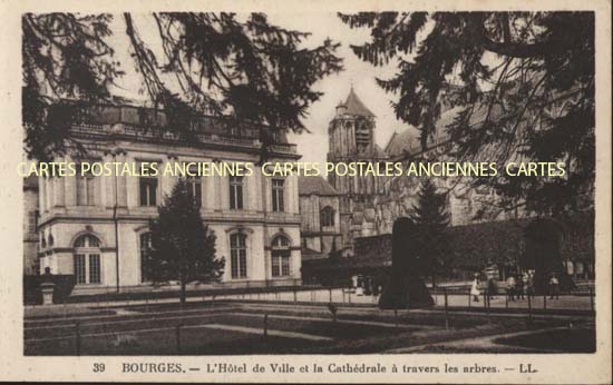 Cartes postales anciennes > CARTES POSTALES > carte postale ancienne > cartes-postales-ancienne.com Centre val de loire  Cher Bourges