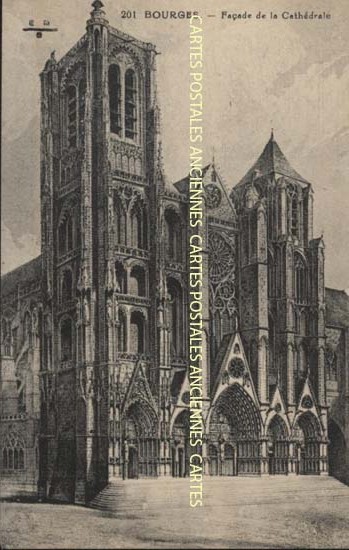 Cartes postales anciennes > CARTES POSTALES > carte postale ancienne > cartes-postales-ancienne.com Centre val de loire  Cher Bourges