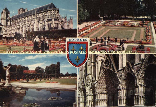 Cartes postales anciennes > CARTES POSTALES > carte postale ancienne > cartes-postales-ancienne.com Centre val de loire  Cher Bourges