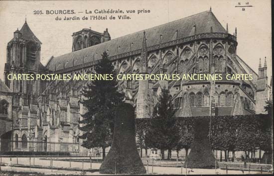 Cartes postales anciennes > CARTES POSTALES > carte postale ancienne > cartes-postales-ancienne.com Centre val de loire  Cher Bourges