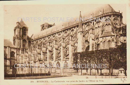 Cartes postales anciennes > CARTES POSTALES > carte postale ancienne > cartes-postales-ancienne.com Centre val de loire  Cher Bourges