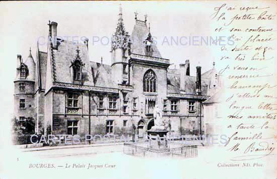 Cartes postales anciennes > CARTES POSTALES > carte postale ancienne > cartes-postales-ancienne.com Centre val de loire  Cher Bourges