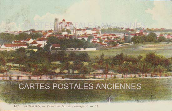 Cartes postales anciennes > CARTES POSTALES > carte postale ancienne > cartes-postales-ancienne.com Centre val de loire  Cher Bourges