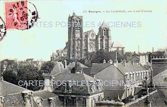 Cartes postales anciennes > CARTES POSTALES > carte postale ancienne > cartes-postales-ancienne.com Centre val de loire  Cher Bourges