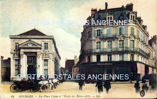 Cartes postales anciennes > CARTES POSTALES > carte postale ancienne > cartes-postales-ancienne.com Centre val de loire  Cher Bourges